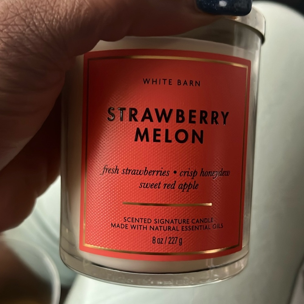 Bath and body works candle